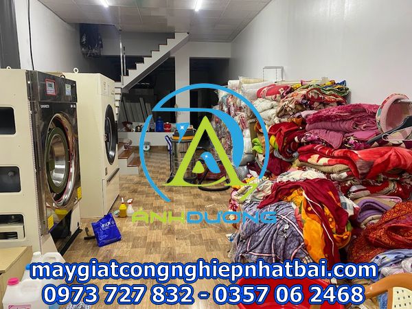 Máy giặt công nghiệp cũ nhật bãi tại Quảng Ninh 